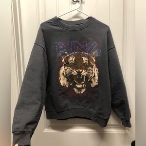 Anine Bing Tiger Sweatshirt - Medium